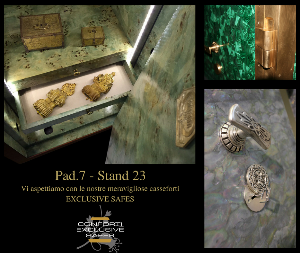 EXCLUSIVE SAFES in esposizione a Fiera Cavalli Verona – PAD.7 – Stand 23